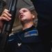 USS George Washington Sailors perform weapon assembly