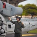 U.S. Marines with HMLA-167 perform maintenance during Distributed Aviation Operations Exercise 24