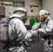 Sailors aboard Abraham Lincoln conduct firefighting training
