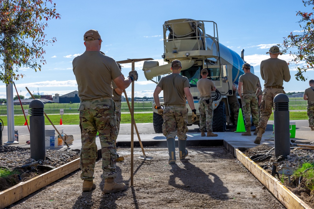 110th Civil Engineering Squadron: Cementing Camaraderie