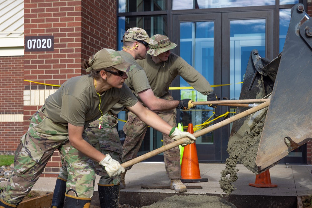 110th Civil Engineering Squadron: Cementing Camaraderie