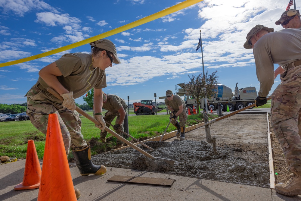 110th Civil Engineering Squadron: Cementing Camaraderie