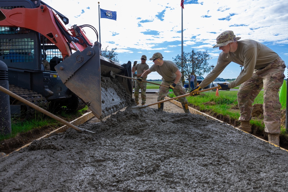 110th Civil Engineering Squadron: Cementing Camaraderie