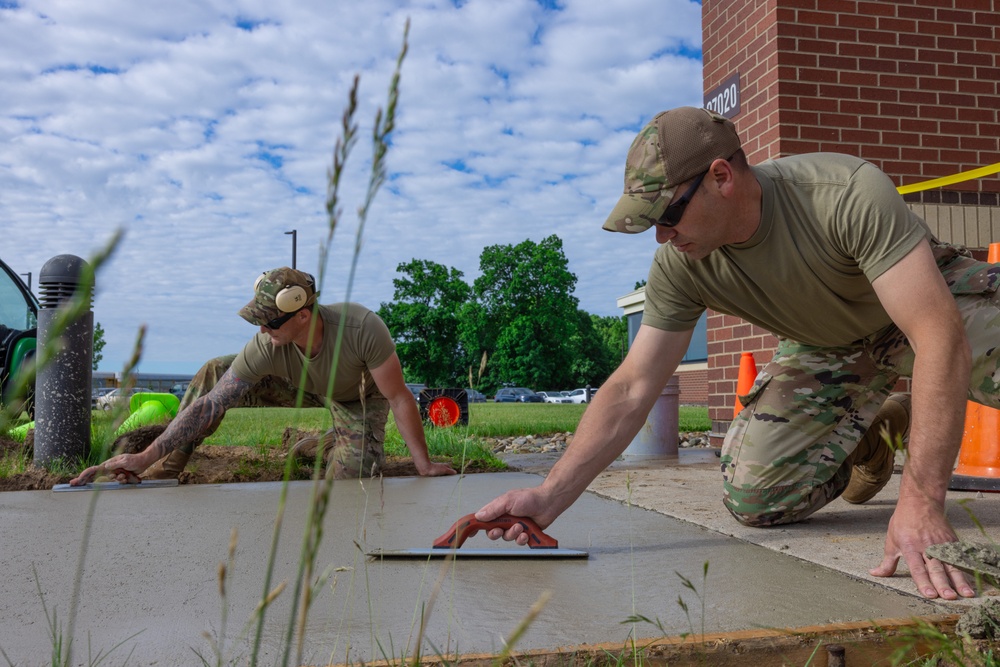 110th Civil Engineering Squadron: Cementing Camaraderie