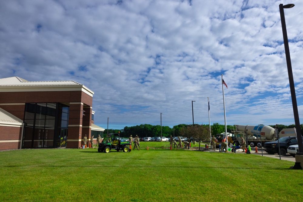 110th Civil Engineering Squadron: Cementing Camaraderie