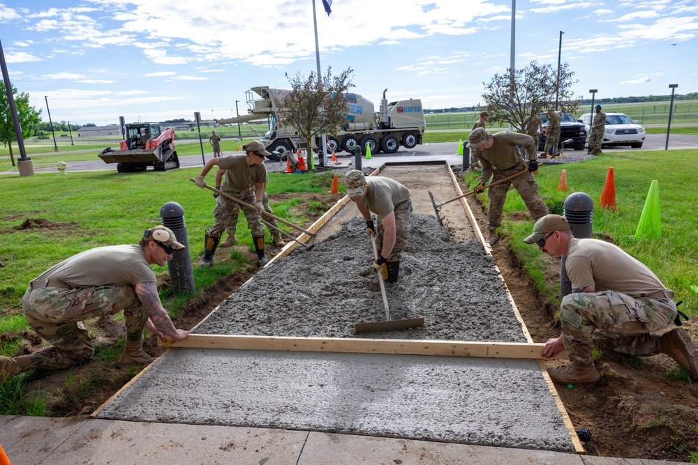 110th Civil Engineering Squadron: Cementing Camaraderie