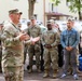 1st Cavalry Division holds promotion ceremony with actor Wilmer Valderrama