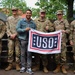 1st Cavalry Division holds promotion ceremony with actor Wilmer Valderrama