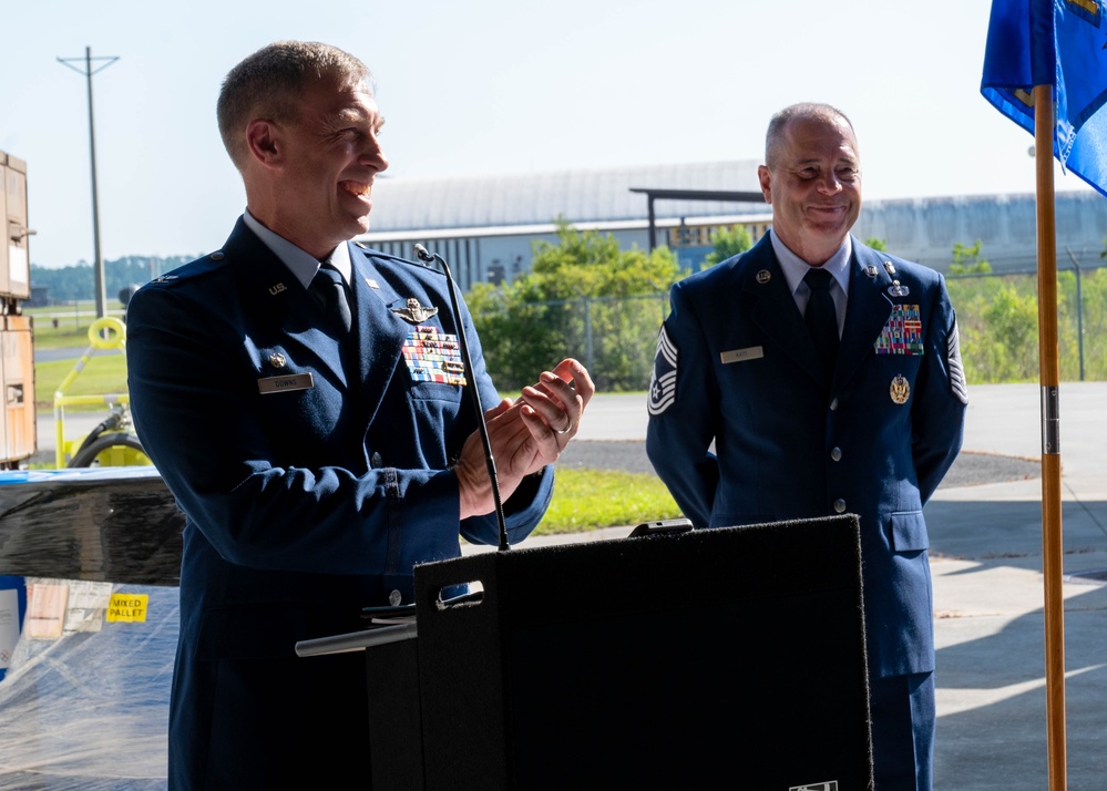 125th Medical Group Assumption of Command Ceremony