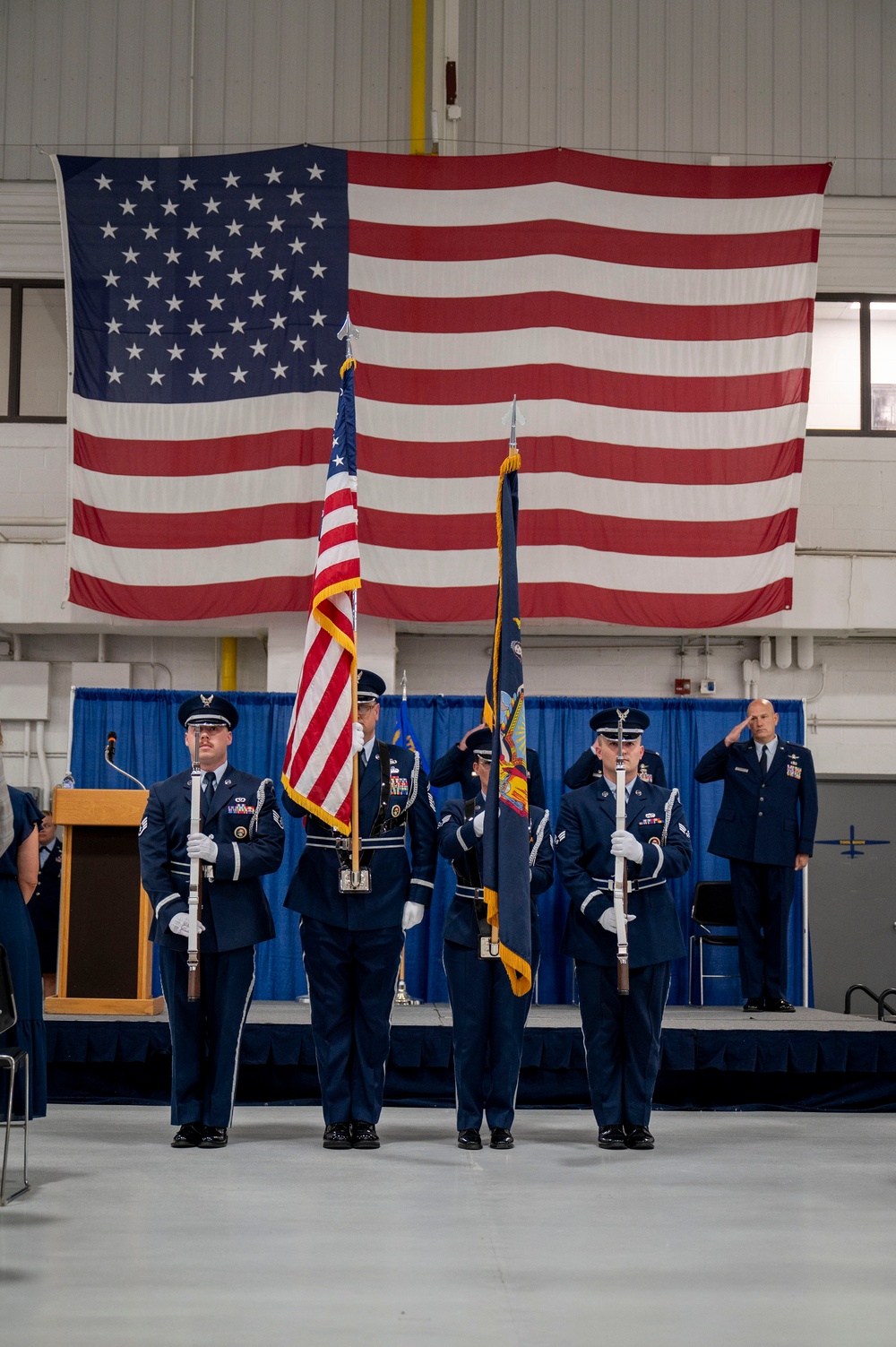 174th Mission Support Group Conducts Change of Command Ceremony