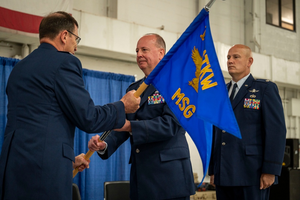 174th Mission Support Group Conducts Change of Command Ceremony