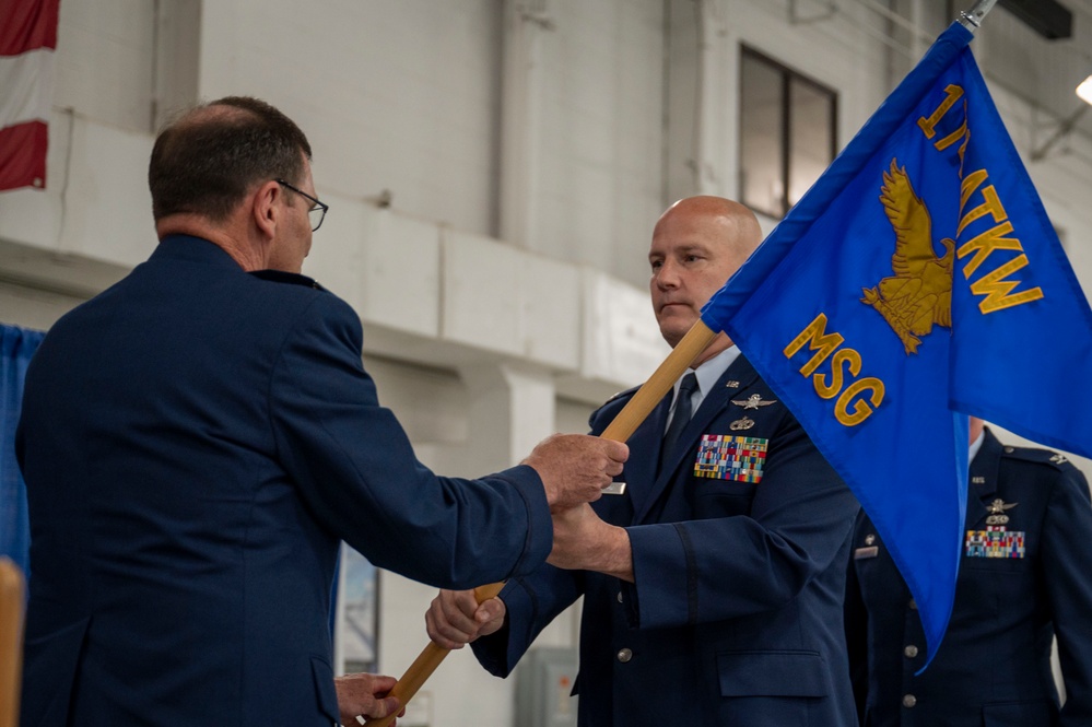 174th Mission Support Group Conducts Change of Command Ceremony