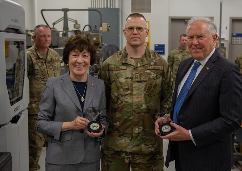 Secretary of the Air Force visits Bangor Air National Guard Base