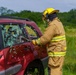 Cutting Through Crisis: 110th Wing Firefighters Master Vehicle Extrication