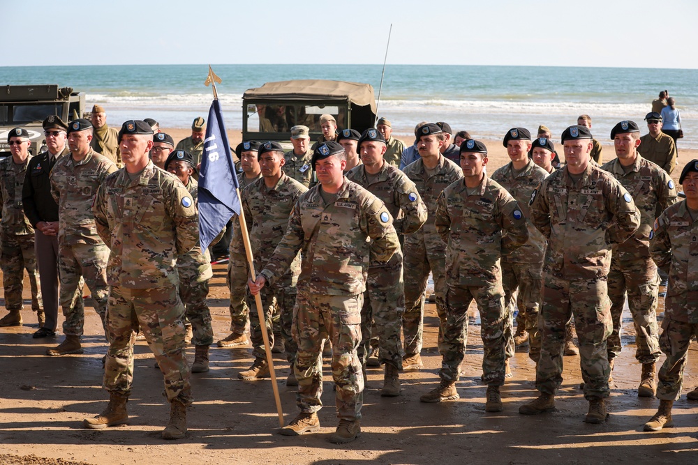 29th Infantry Division honors legacy of &quot;Bedford Boys&quot; at Omaha Beach
