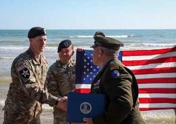 29th Infantry Division honors legacy of &quot;Bedford Boys&quot; at Omaha Beach