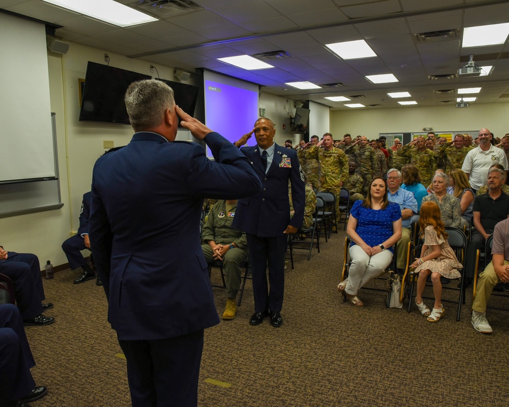 MAJ Farmer takes command of 117 Civil Engineer Squadron