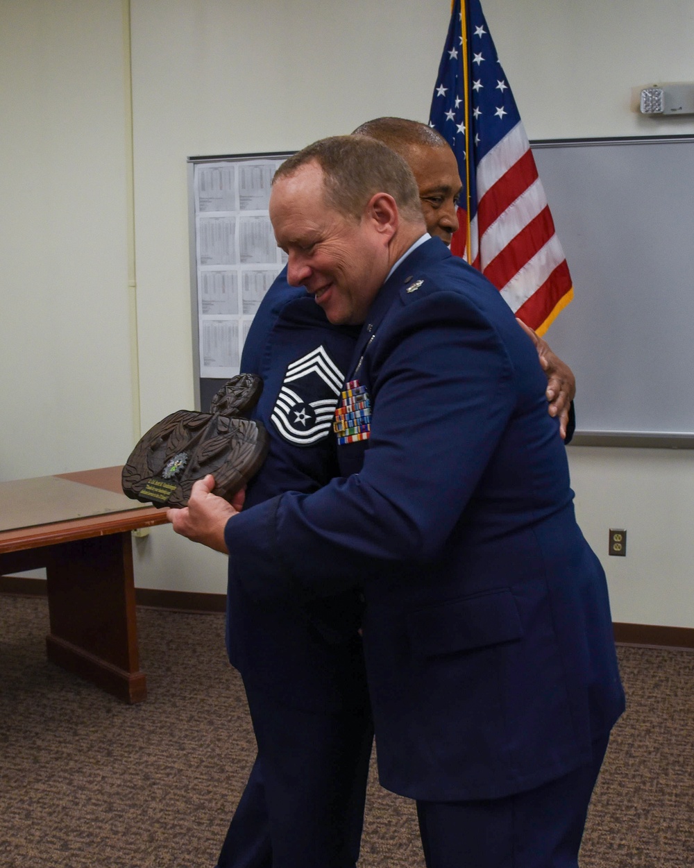 MAJ Farmer takes command of 117 Civil Engineer Squadron