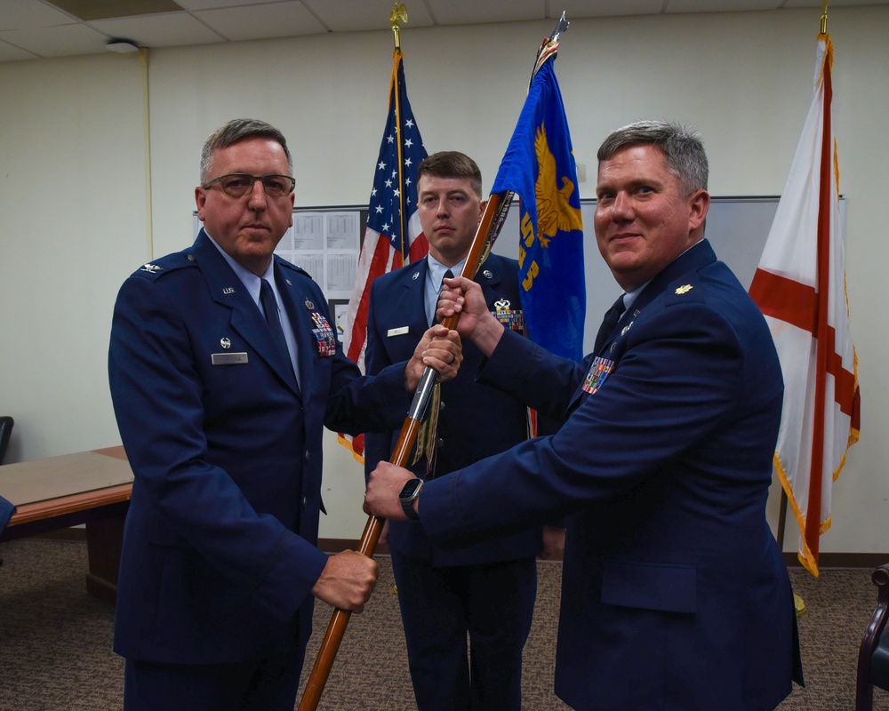 MAJ Farmer takes command of 117 Civil Engineer Squadron
