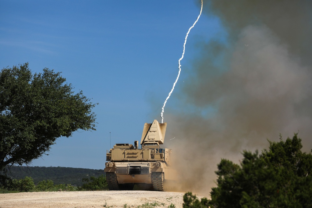 278th Armored Cavalry Regiment demonstrates mine clearing prowess with Assault Breacher Vehicle at Fort Cavazos