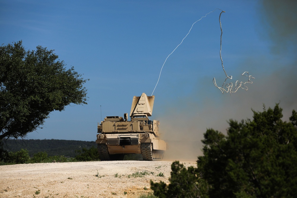278th Armored Cavalry Regiment demonstrates mine clearing prowess with Assault Breacher Vehicle at Fort Cavazos