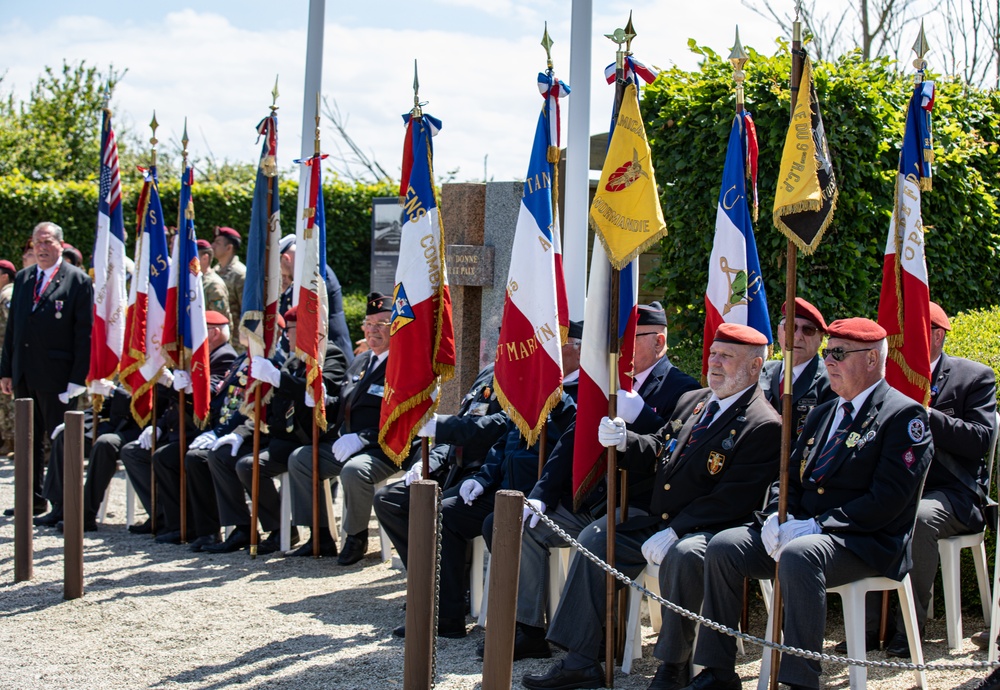 80TH ANNIVERSARY OF D-DAY POW CAMP CEREMONY