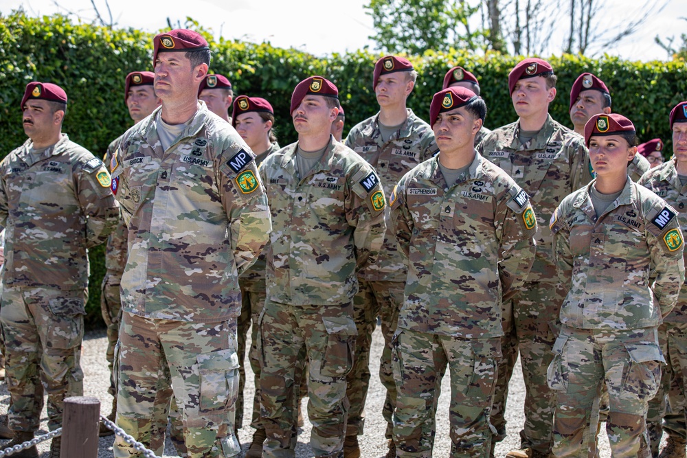 80TH ANNIVERSARY OF D-DAY POW CAMP CEREMONY