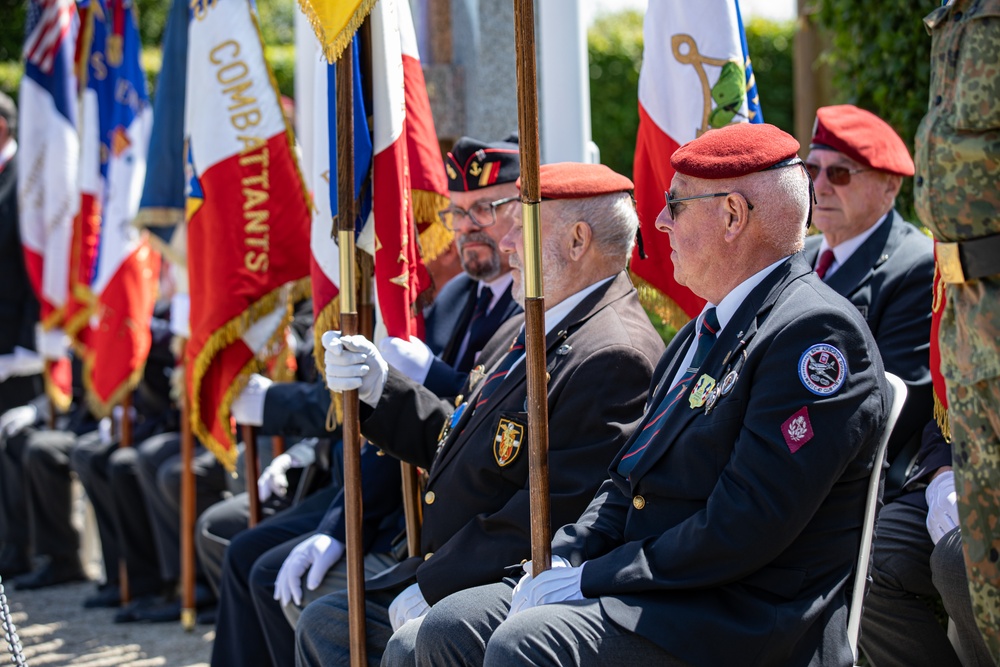 80TH ANNIVERSARY OF D-DAY POW CAMP CEREMONY