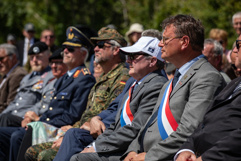 80TH ANNIVERSARY OF D-DAY POW CAMP CEREMONY