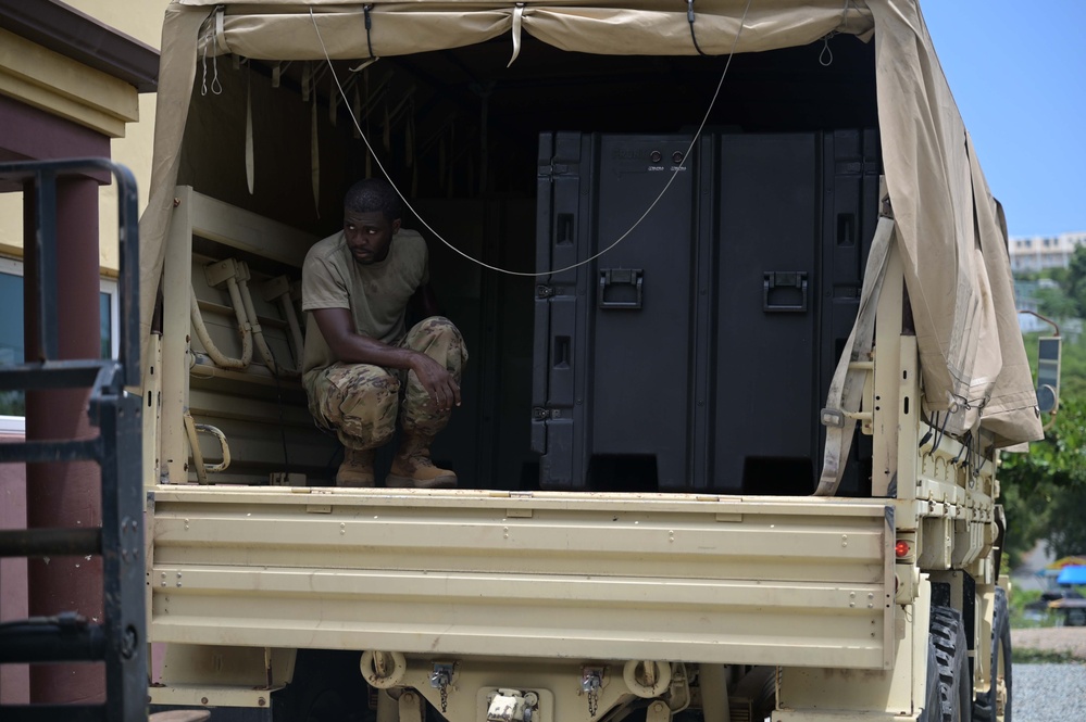 U.S. Air Force, Army medics provide no-cost health services during Virgin Islands Wellness