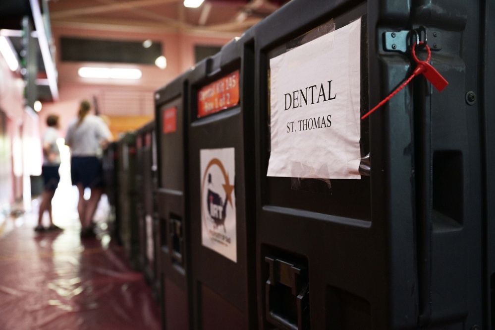 U.S. Air Force, Army medics provide no-cost health services during Virgin Islands Wellness