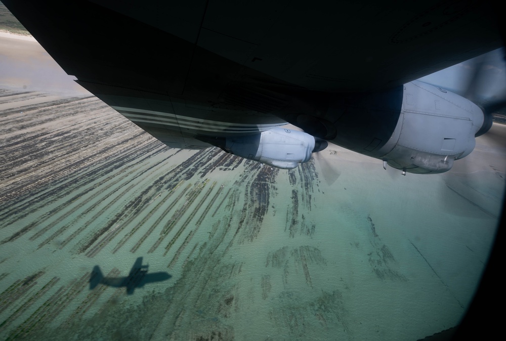 C-130J’s fly over, beaches of Normandy for 80th Anniversary of D-Day