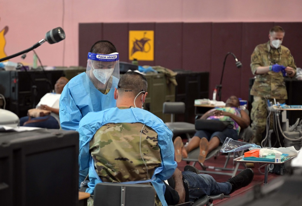 U.S. Air Force, Army medics provide no-cost health services during Virgin Islands Wellness