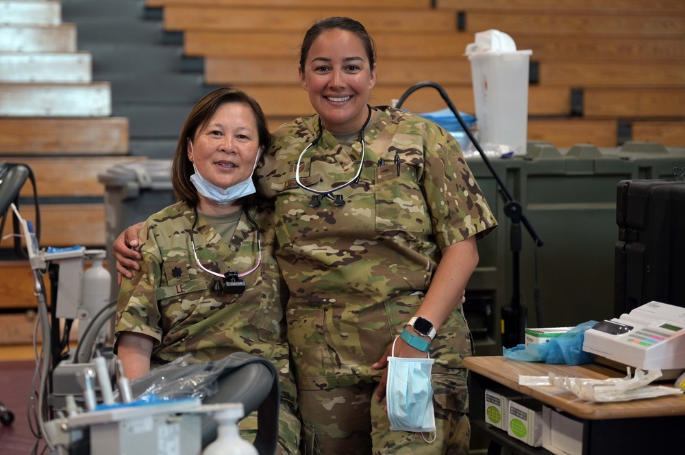 U.S. Air Force, Army medics provide no-cost health services during Virgin Islands Wellness