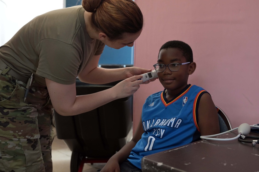 U.S. Air Force, Army medics provide no-cost health services during Virgin Islands Wellness