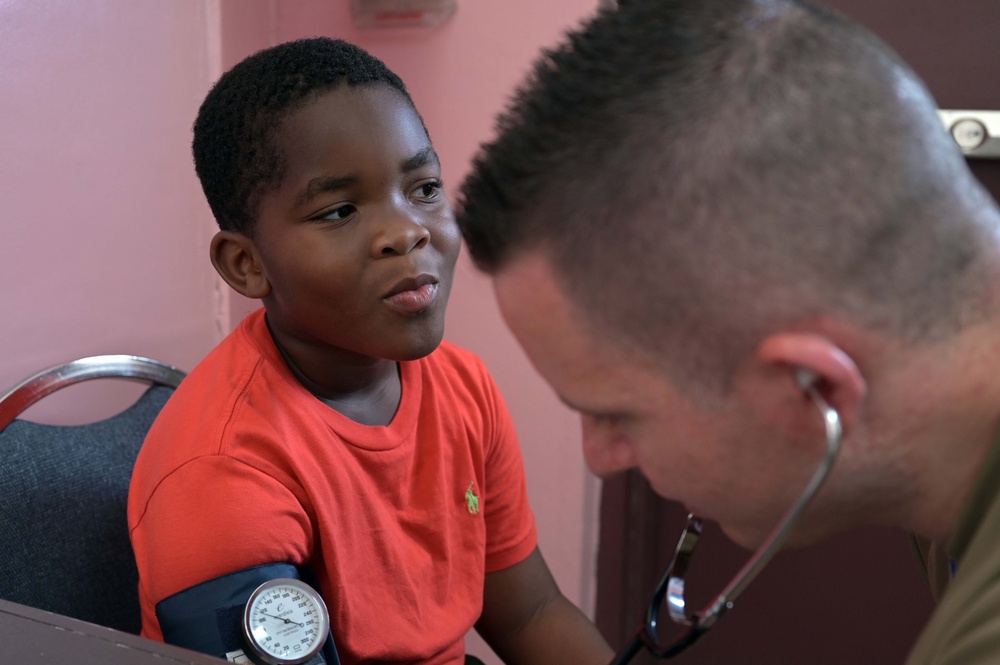 U.S. Air Force, Army medics provide no-cost health services during Virgin Islands Wellness