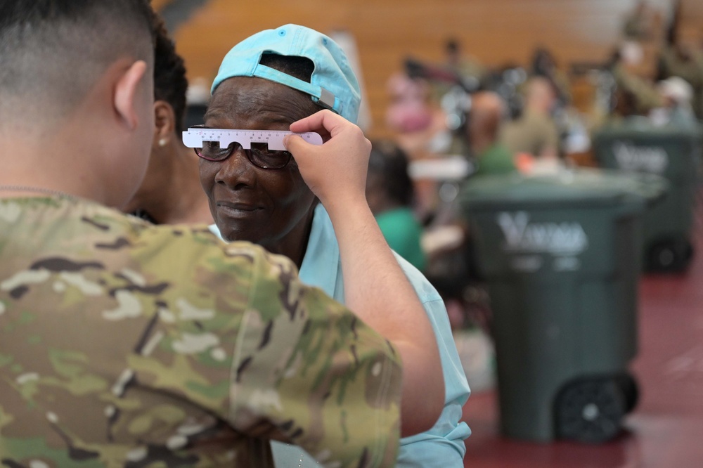 U.S. Air Force, Army medics provide no-cost health services during Virgin Islands Wellness