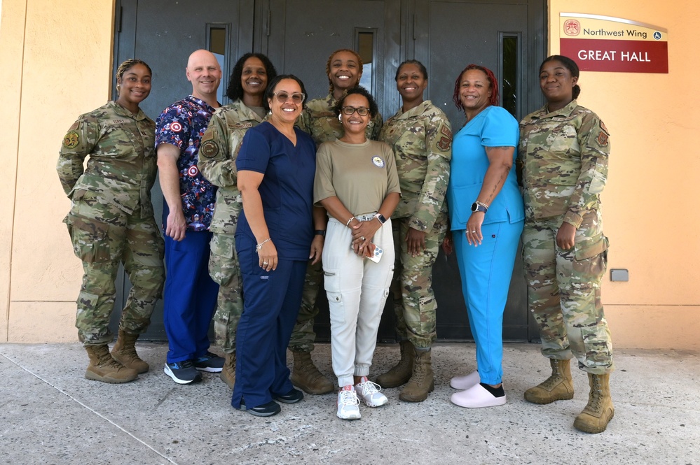 U.S. Air Force, Army medics provide no-cost health services during Virgin Islands Wellness