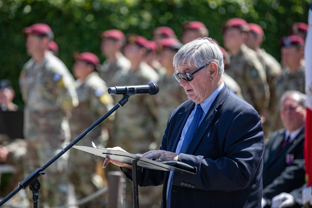 80TH ANNIVERSARY OF D-DAY POW CAMP CEREMONY