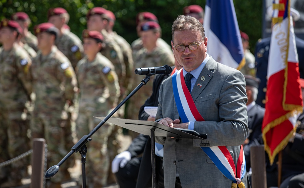 80TH ANNIVERSARY OF D-DAY POW CAMP CEREMONY