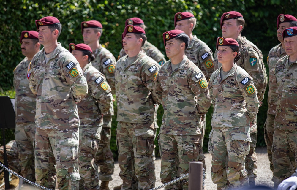 80TH ANNIVERSARY OF D-DAY POW CAMP CEREMONY