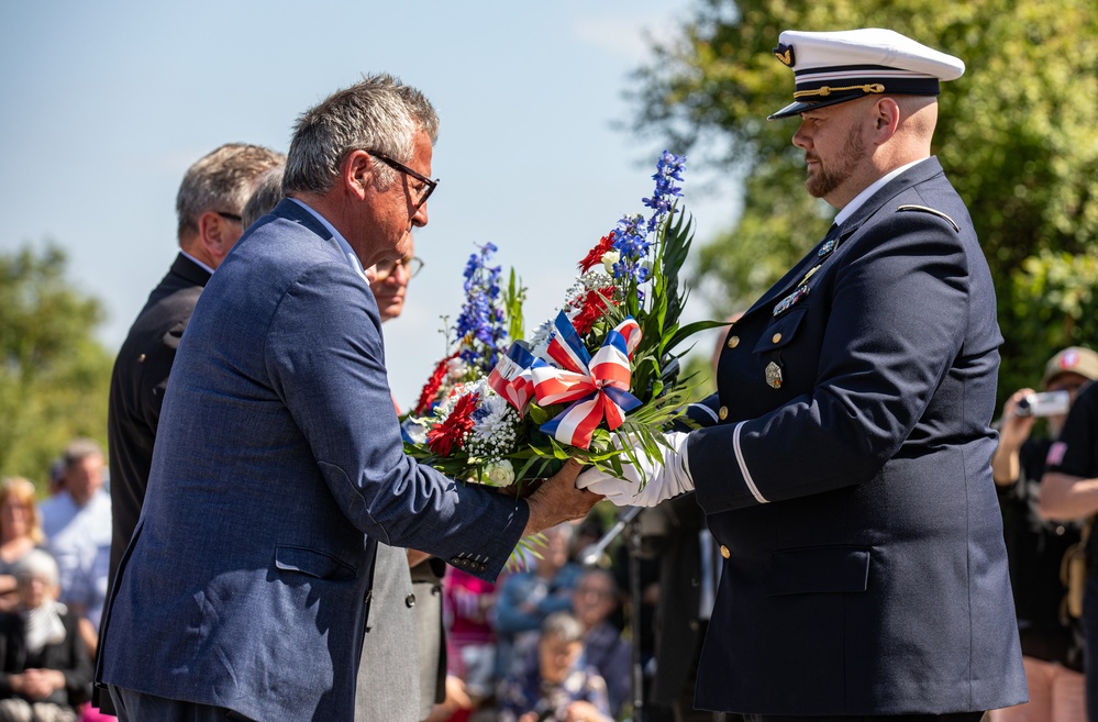 80TH ANNIVERSARY OF D-DAY POW CAMP CEREMONY