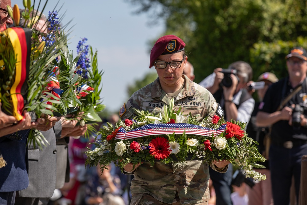 80TH ANNIVERSARY OF D-DAY POW CAMP CEREMONY