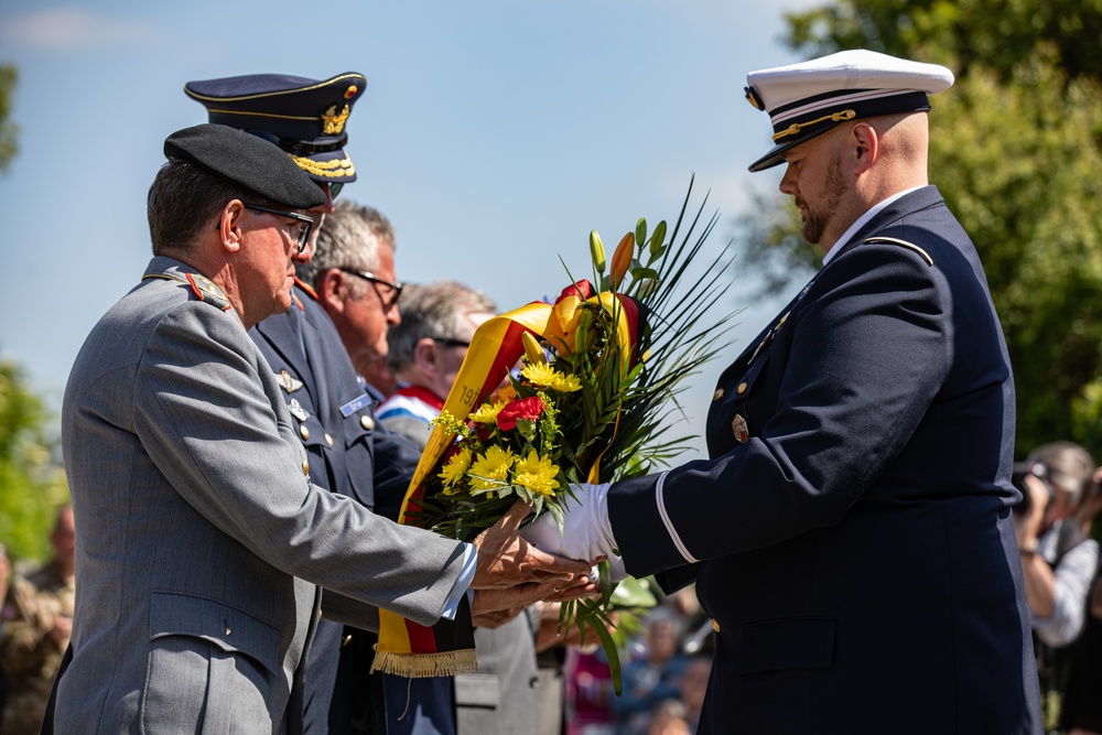 80TH ANNIVERSARY OF D-DAY POW CAMP CEREMONY