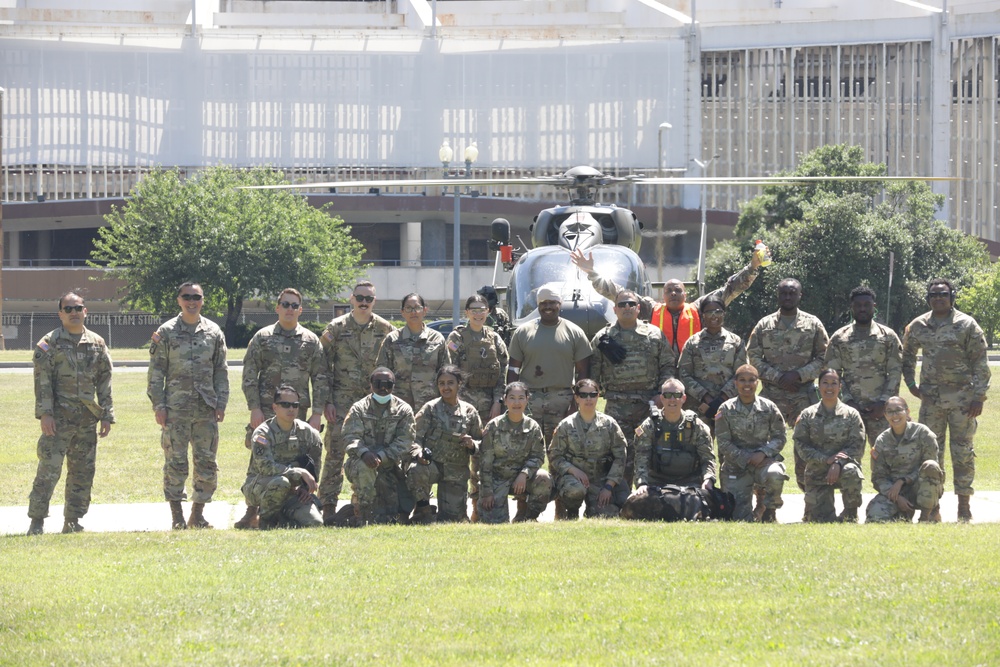 District of Columbia DC Army National Guard Medical Detachment and Aviation Joint Training Exercise