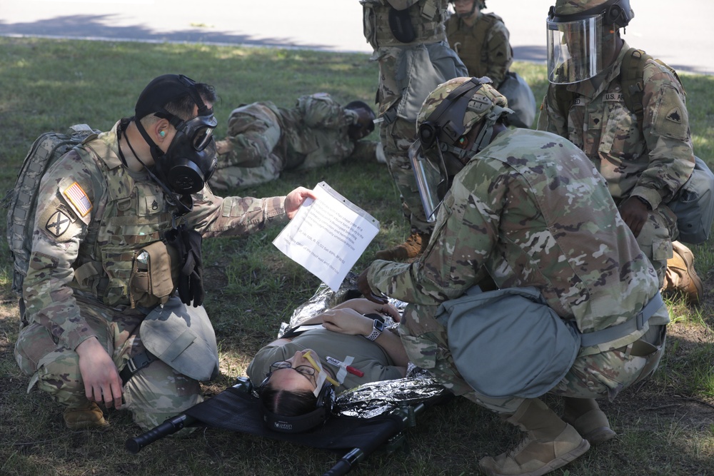 District of Columbia DC Army National Guard Medical Detachment and Aviation Joint Training Exercise