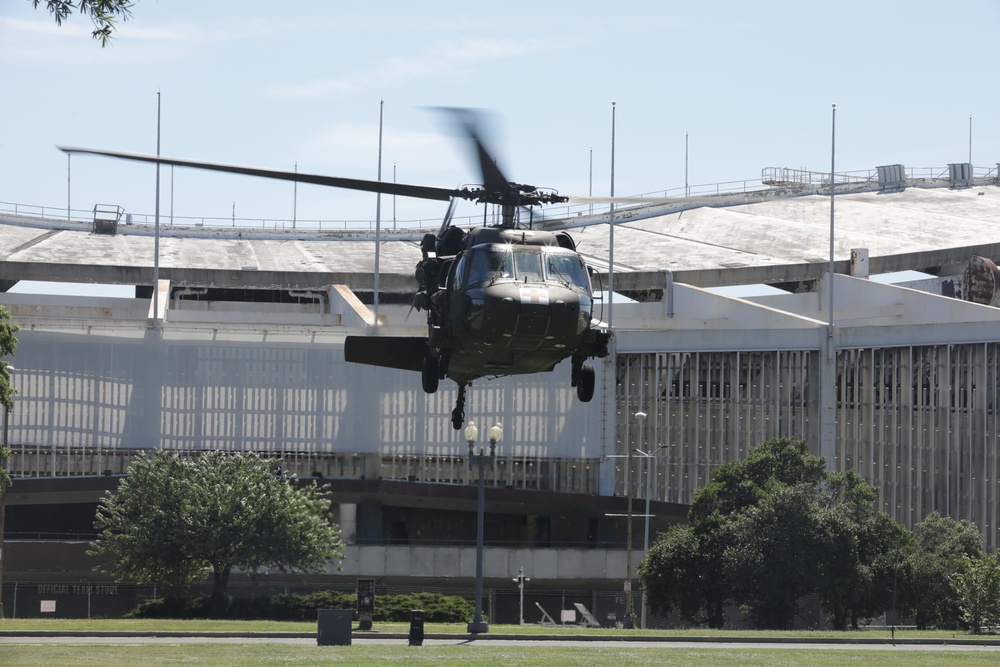 District of Columbia DC Army National Guard Medical Detachment and Aviation Joint Training Exercise