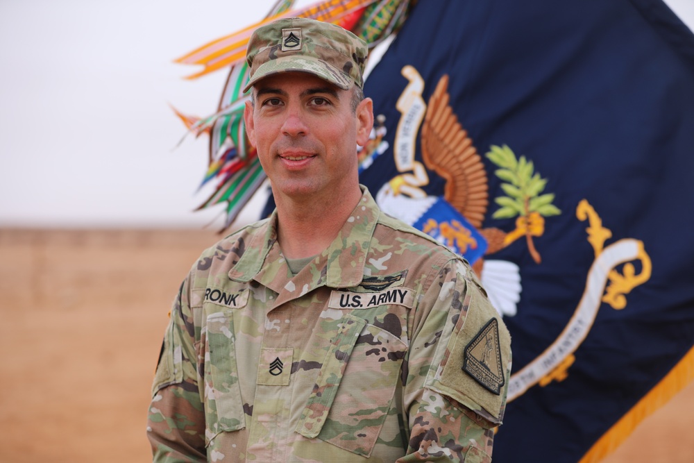 Staff Sgt. Adam Fronk at African Lion 24