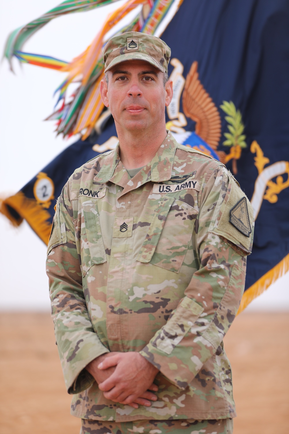 Staff Sgt. Adam Fronk at African Lion 24