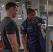 Sailors conduct body composition assessment aboard Abraham Lincoln